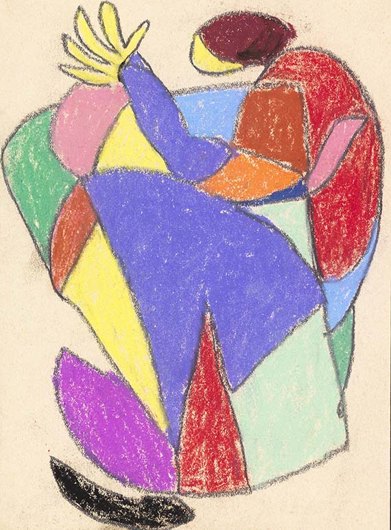 Adolf Hölzel - Pastel