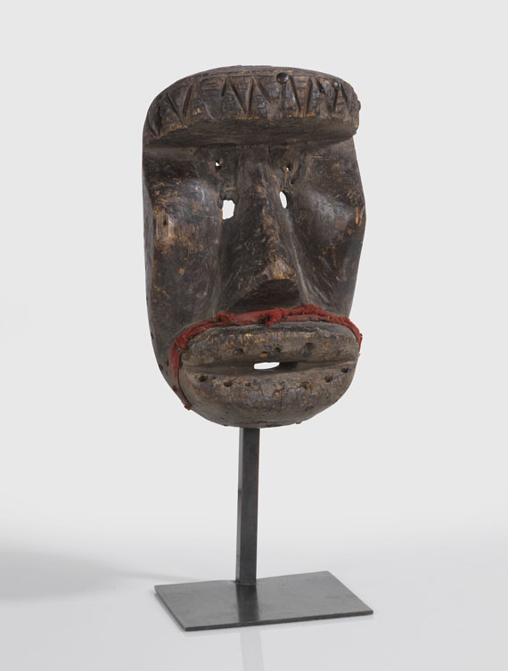  - Maske (kagle). Dan, Elfenbeinküste/Liberia