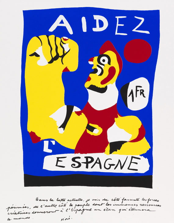 Joan Miró - Pochoir