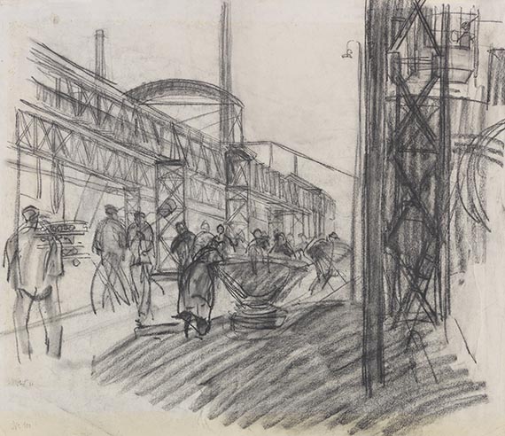 Fritz Stotz - Pencil drawing