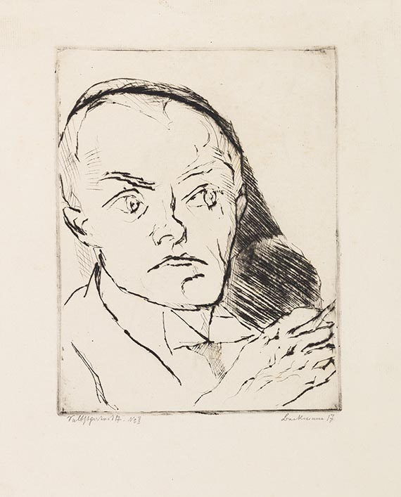 Max Beckmann - Etching