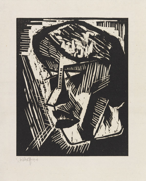Karl Schmidt-Rottluff - Woodcut