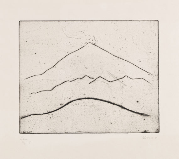 Walter Ophey - Drypoint