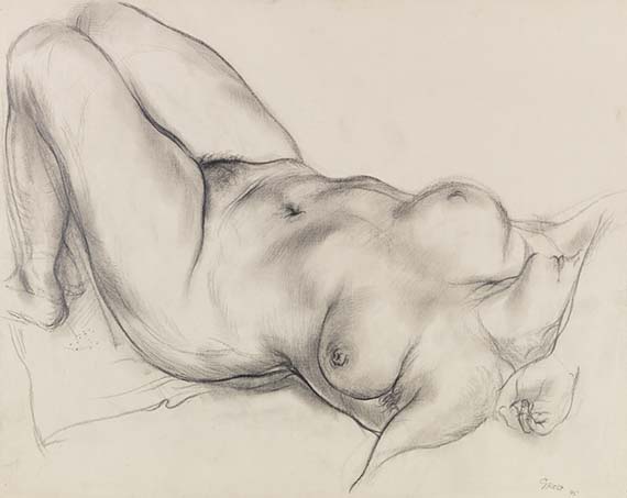 George Grosz - Pencil drawing