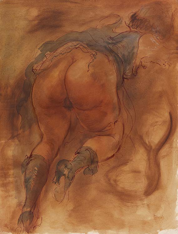 George Grosz - Watercolor