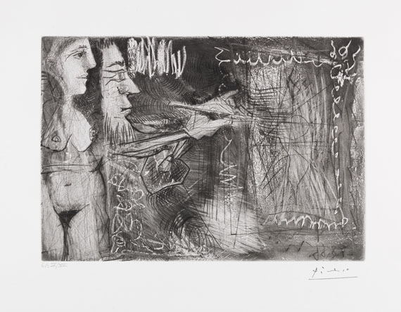 Pablo Picasso - Etching and aquatint