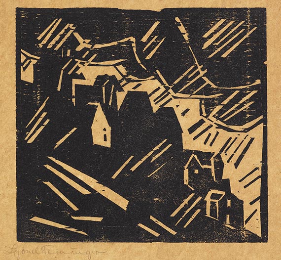 Lyonel Feininger - Woodcut