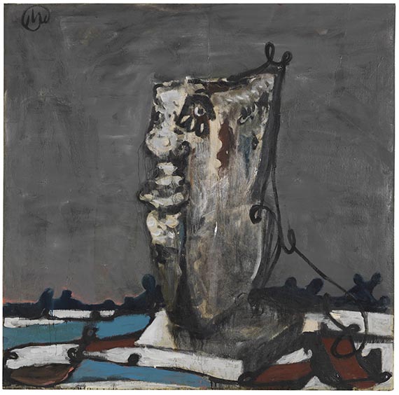 Markus Lüpertz - Oil on canvas