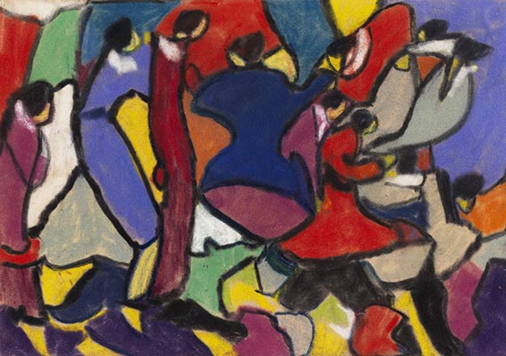 Adolf Hölzel - Pastel