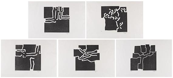 Eduardo Chillida - Woodcut