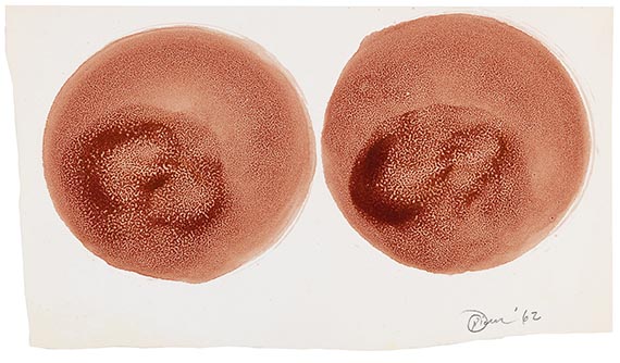 Otto Piene - Gouache