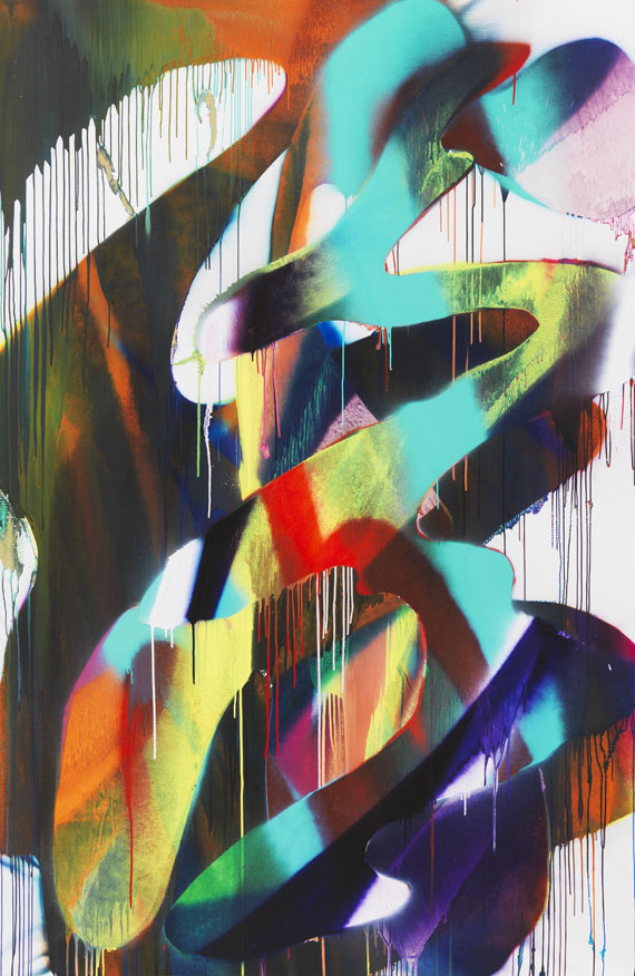 Katharina Grosse - Pigment print