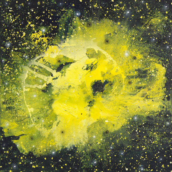 Bernd Zimmer - Mixed media on canvas