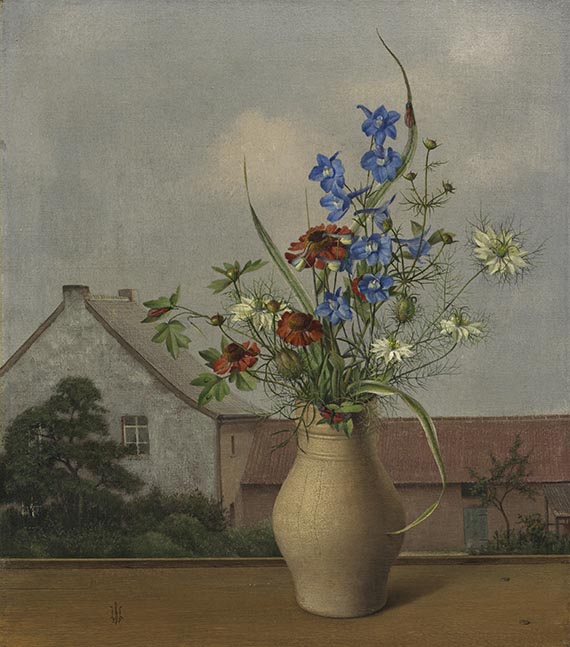 B&ouml;ttger, Herbert - Oil on canvas