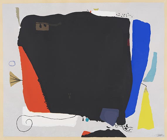 Willi Baumeister - Silkscreen in colors