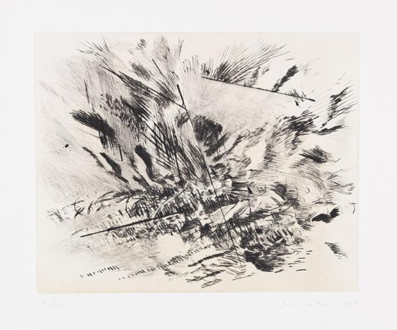Julie Mehretu - Drypoint