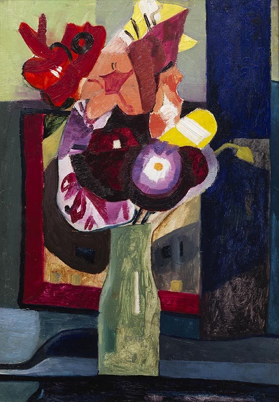 Ida Kerkovius - Oil on cardboard