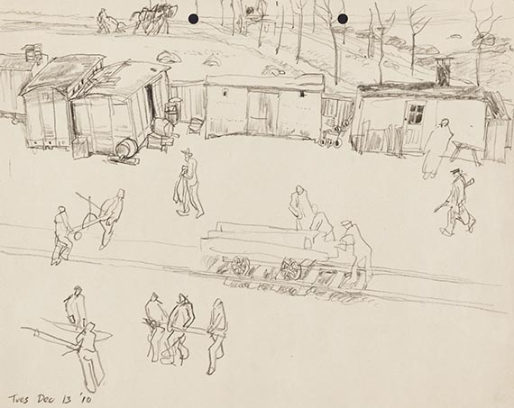 Lyonel Feininger - Pencil drawing