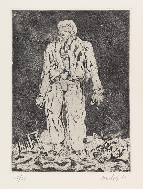 Georg Baselitz - Etching