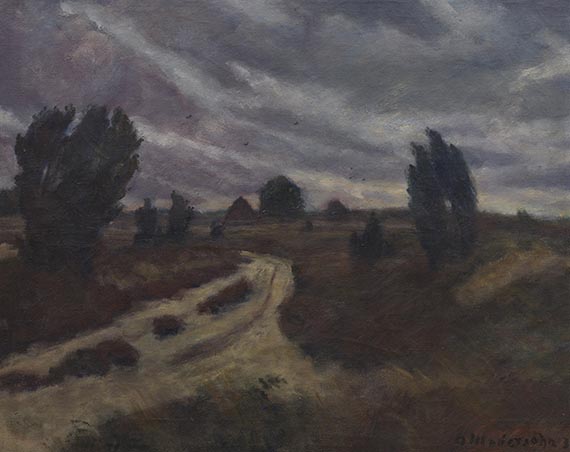 Otto Modersohn - Oil on canvas