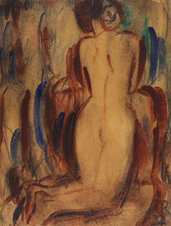 Christian Rohlfs - Water-tempera