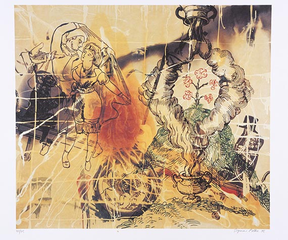 Polke, Sigmar - Offset in colors