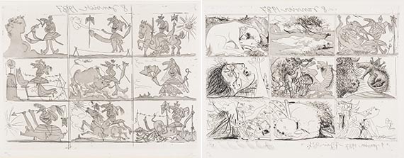 Pablo Picasso - Etching and aquatint