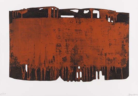 Pierre Soulages - Etching