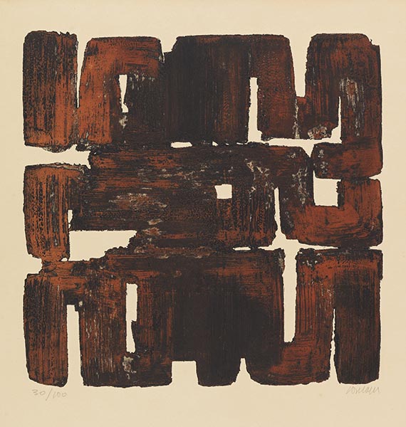 Soulages, Pierre - Eau-forte N&deg; 11