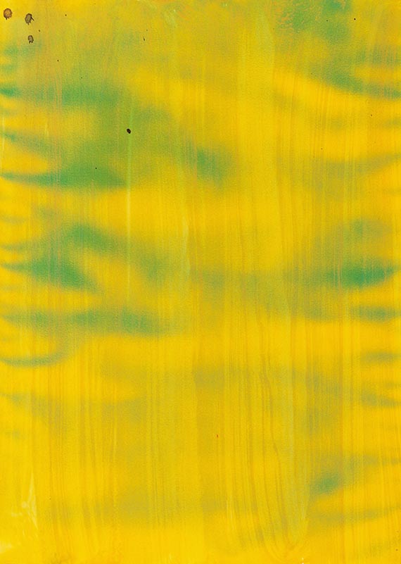 Katharina Grosse - Acrylic on paper