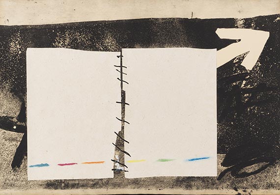 Antoni Tàpies - Etching and aquatint