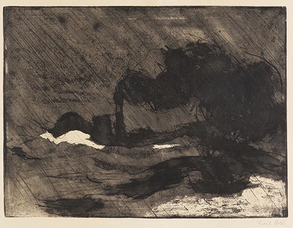 Emil Nolde - Etching