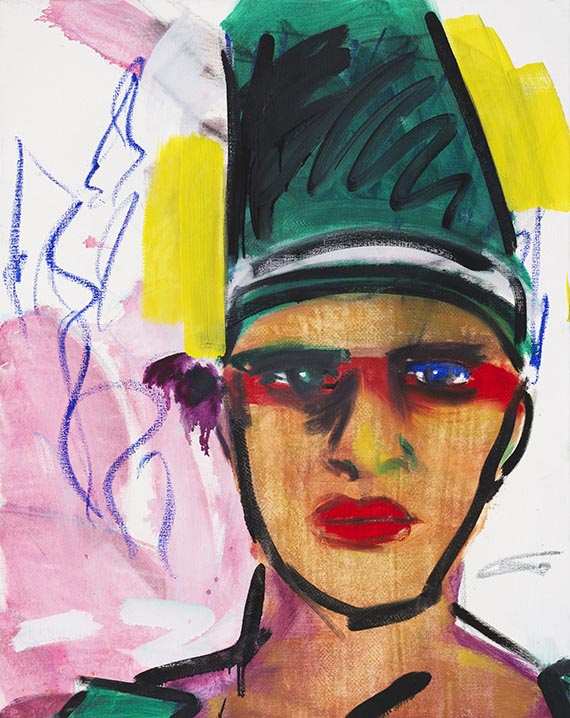Luciano Castelli - Oil on canvas