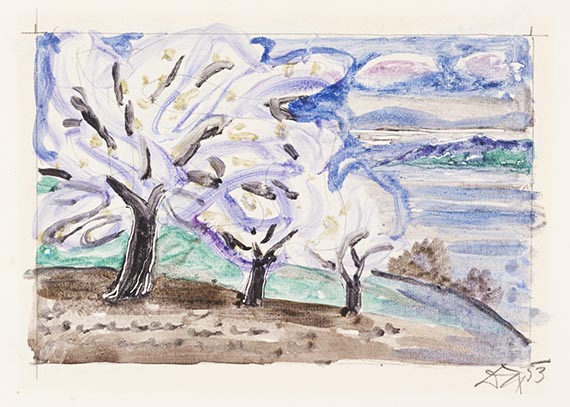 Otto Dix - Watercolor