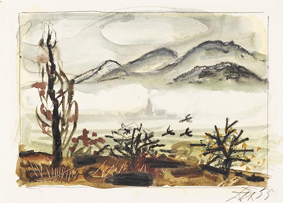 Otto Dix - Watercolor