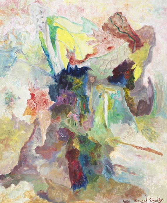 Bernard Schultze - Oil on canvas