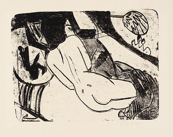 Ernst Ludwig Kirchner - Lithograph