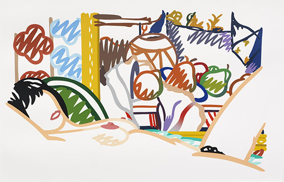 Tom Wesselmann - Silkscreen in colors