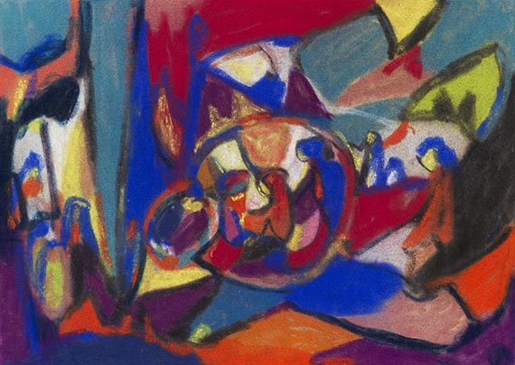 Hölzel, Adolf - Komposition (Anbetung)
