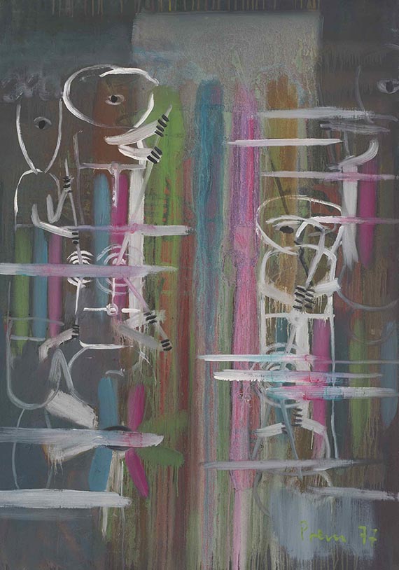Prem, Heimrad - Oil on canvas