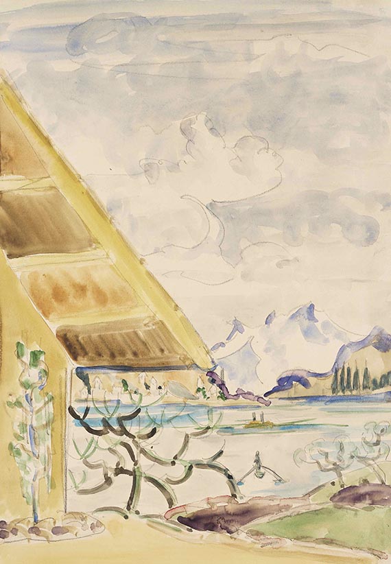 Kirchner, Ernst Ludwig - Watercolor