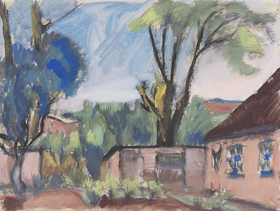 Heckel, Erich - Gouache