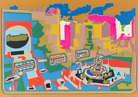 Roth, Dieter - Silkscreen in colors
