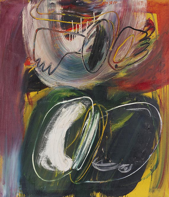 Stöhrer, Walter - Mixed media on canvas