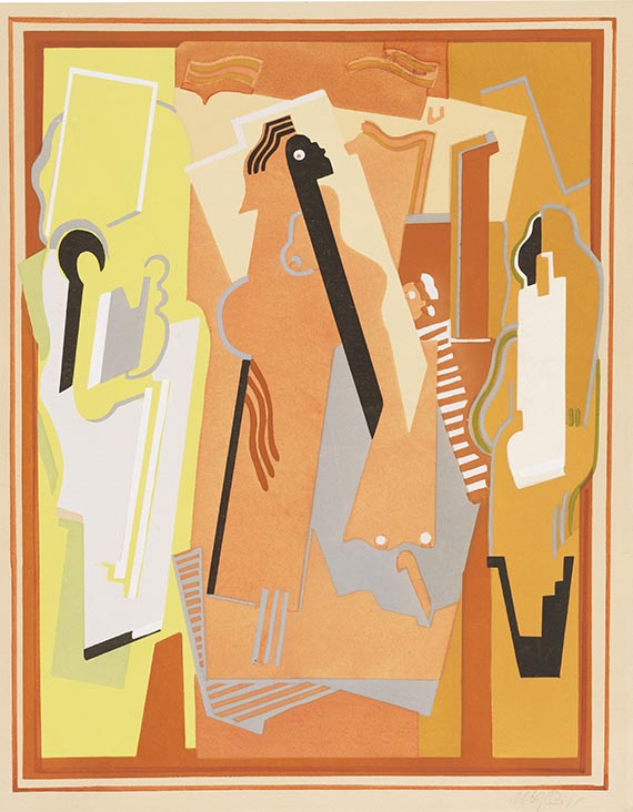 Gleizes, Albert - Peinture à trois éléments