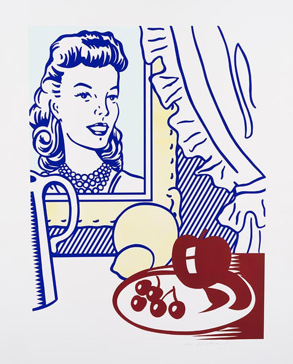 Lichtenstein, Roy - Still Life with Portrait