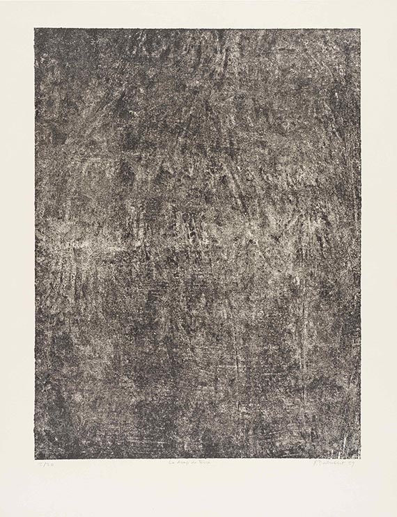 Dubuffet, Jean - Le drap de terre