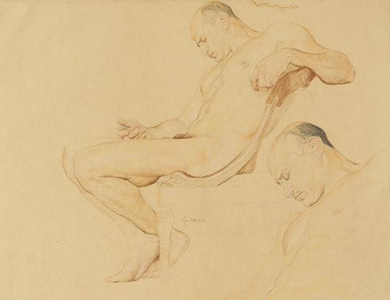 Greiner, Otto - Herakles bei Omphale