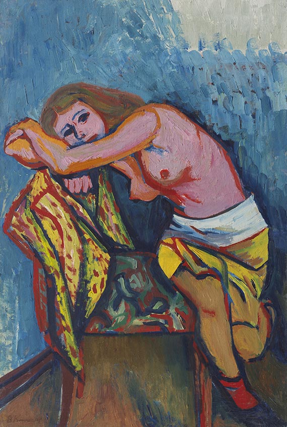 Krauskopf, Bruno - Oil on canvas