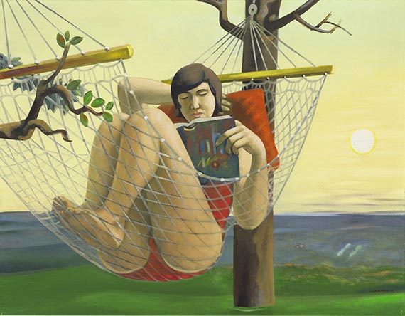 Wolfgang Mattheuer - Oil on fibreboard